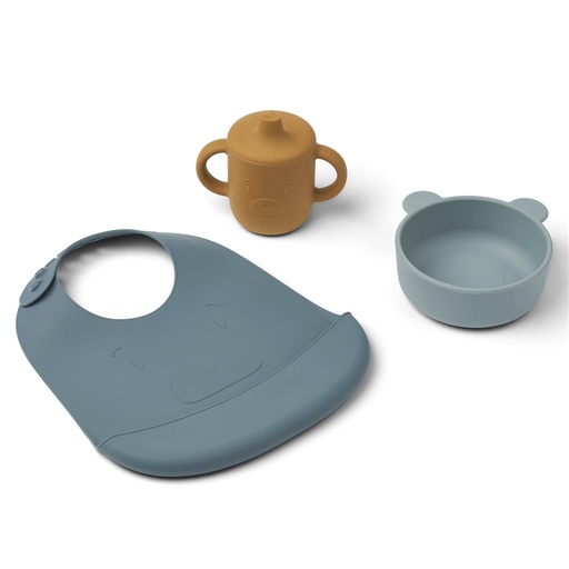 Eetset Connor mr bear (blue multi mix) 