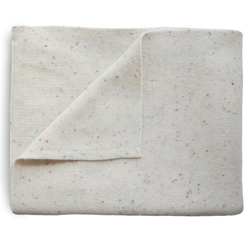 Deken confetti ivory