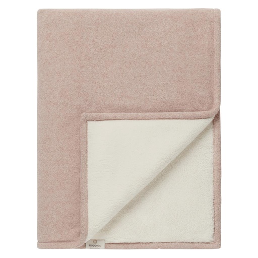 Deken wieg fantasy fleece tan melange
