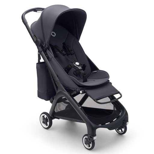 Buggy butterfly (zwart frame) stormy blue 