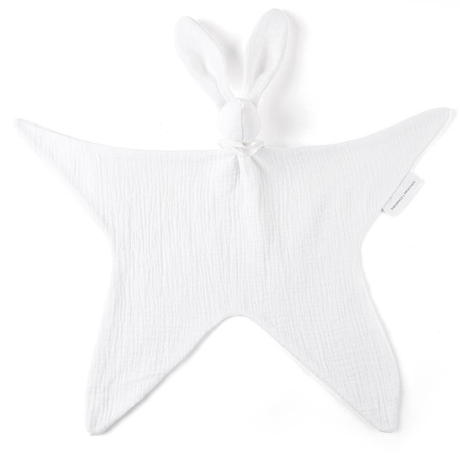 Knuffeldoekje cotton white 