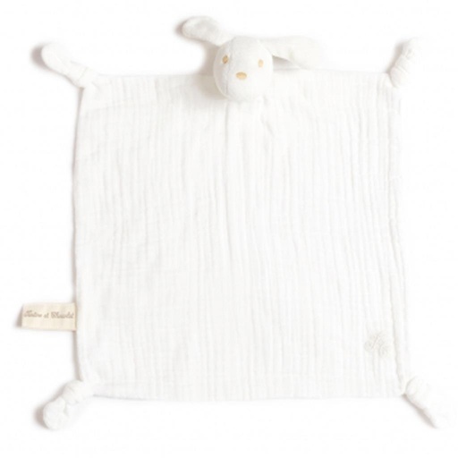 Doudou dog Lucien (cotton organic) ecru(ivory) 