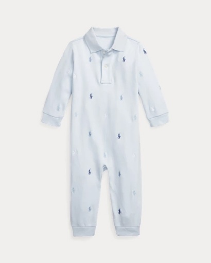 Coverall one piece beryl blue 