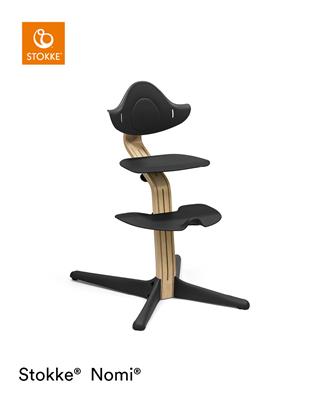 Eetstoel oak black