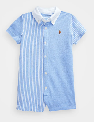 Jumpsuit polo harbor island blue-white