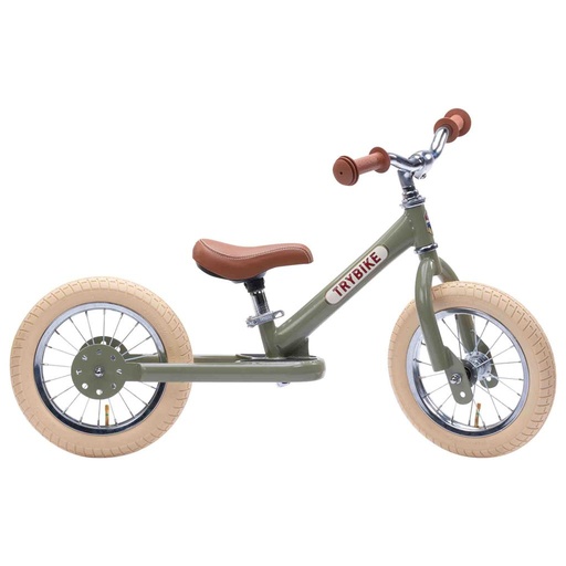 Loopfiets 2-in-1 vintage green