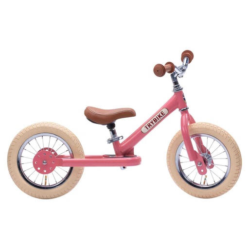 Loopfiets 2-in-1 vintage pink