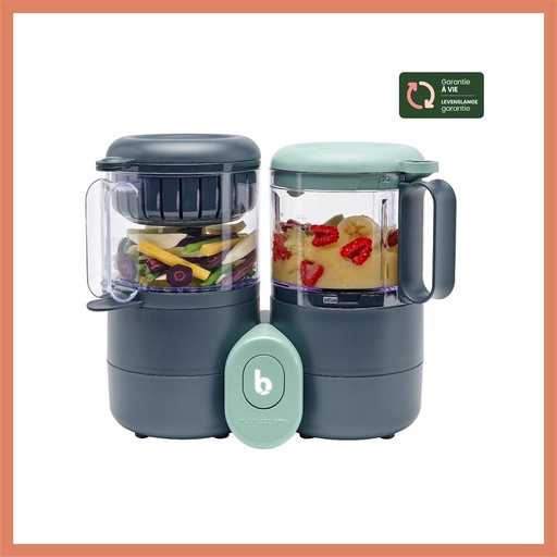 Nutribaby One 4-in-1 multifunction baby food processor grijs 