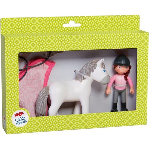 Little friends: amazone Sanya + paard Saphira  