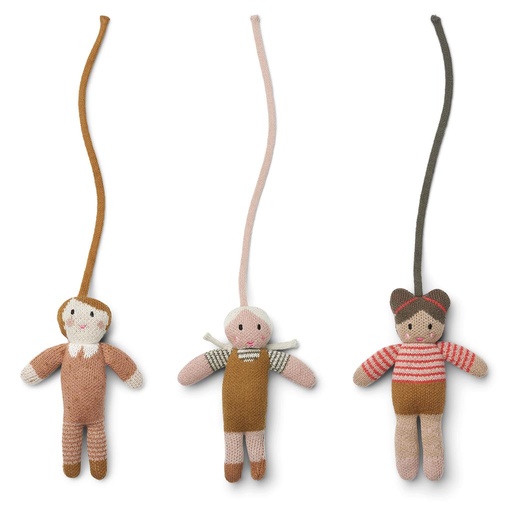 *Mini dolls (3-pack) Jones doll - rose multi mix 