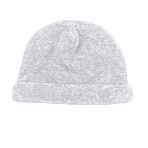 Hat velour grey melange 