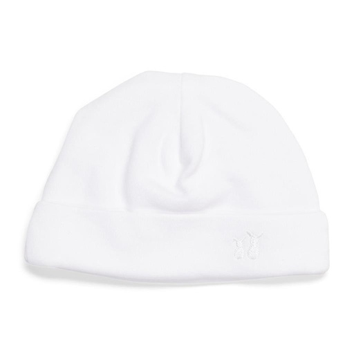 Velvet hat white 