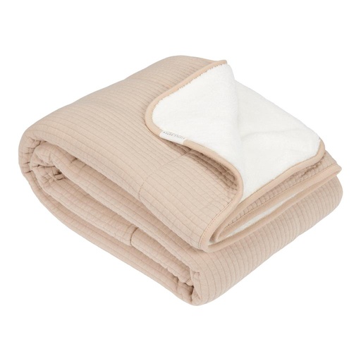 Ledikantdeken Pure Beige  
