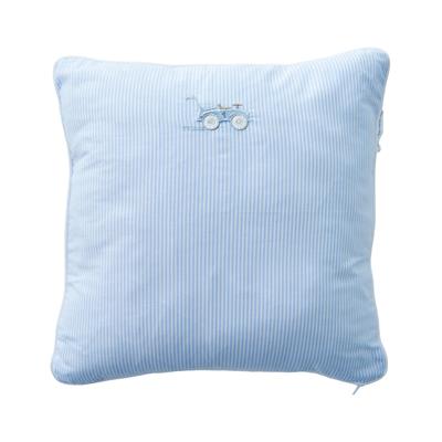 Cushion embroidered classic car