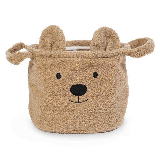 Panier de rangement teddy (petit) beige 