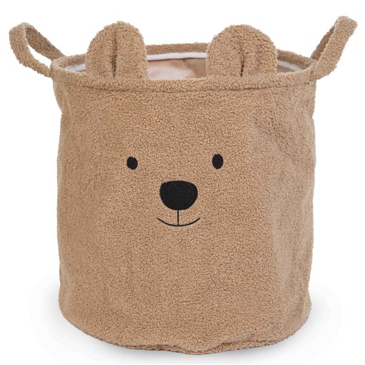 Storage basket teddy (large) beige 