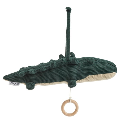 Muziekmobiel Angela crocodile (garden green) 