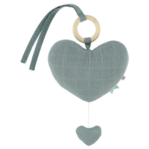 Music box heart bliss petrol 