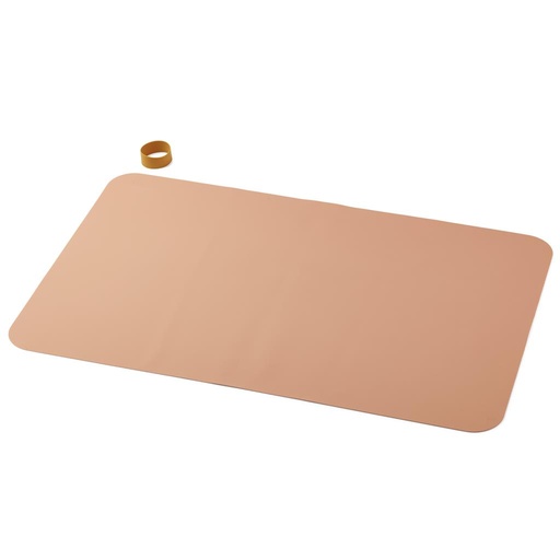*Placemat Kofi tuscany rose-golden caramel mix