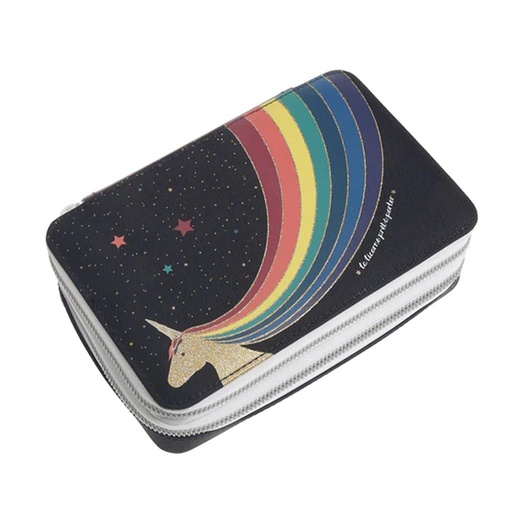 *Pennendoos (gevuld) unicorn gold