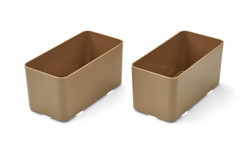 Opbergdoos Jamal L 2-pack oat 