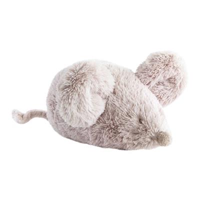 Muziekknuffel muis Maude musical 24 greige 