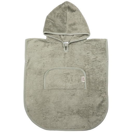 Poncho V-neck (2-4y) whisper green 