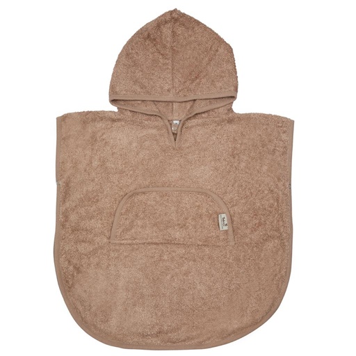 Poncho V-neck (2-4y) savannah sand 