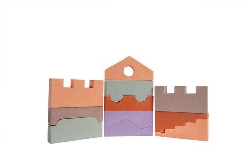 Puzzelblokken (11 stuks) earth 