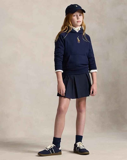 Skort geplooide ponté (8j-18j) rl navy 