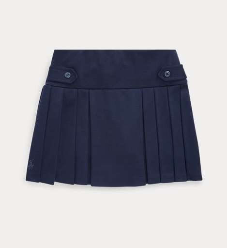Skort geplooide ponté (2j-7j) rl navy 