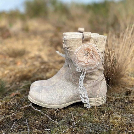 Schoenen gold vinta 