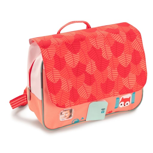 Schooltas boshuisje rood 