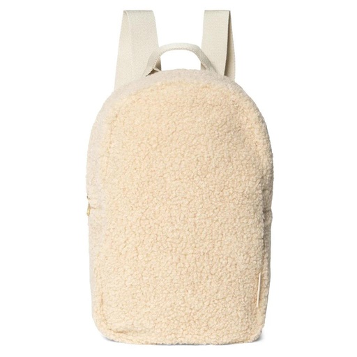 Sac à dos mini chunky teddy ecru 