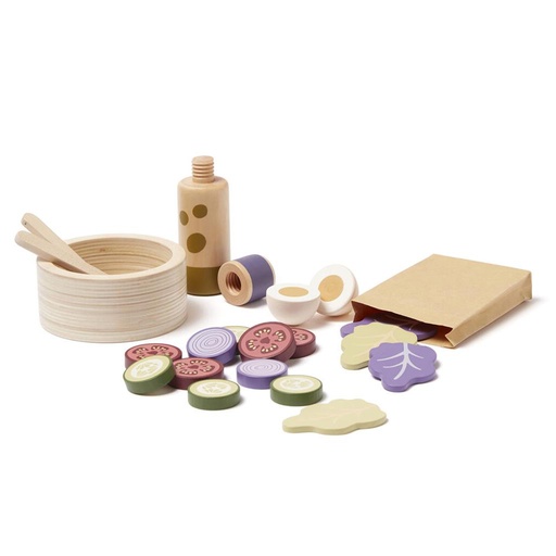 *Salade set multi color