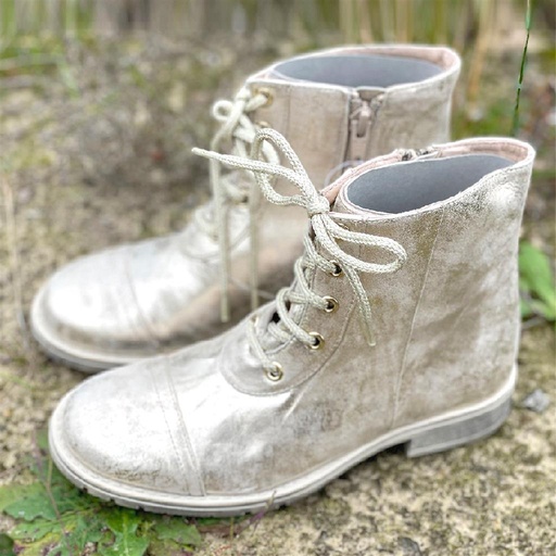 Schoenen gold shimmer 