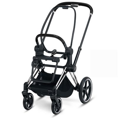 *Onderstel voor kinderwagen priam chrome (black details)