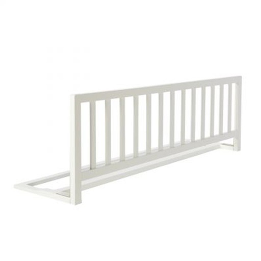 Bedrail hout white 