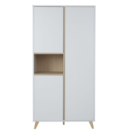 Loft wardrobe white 