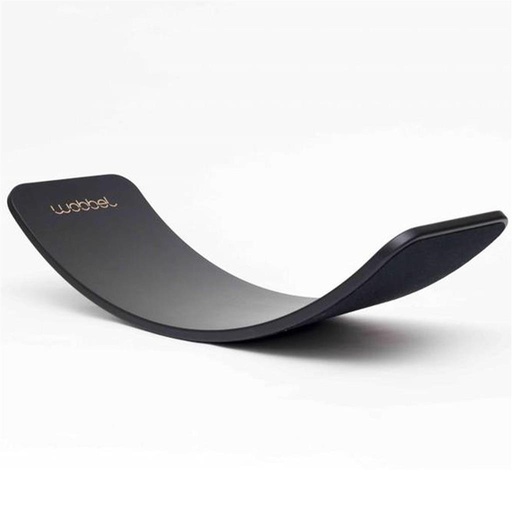 Balance board original black wash met vilt zwart 
