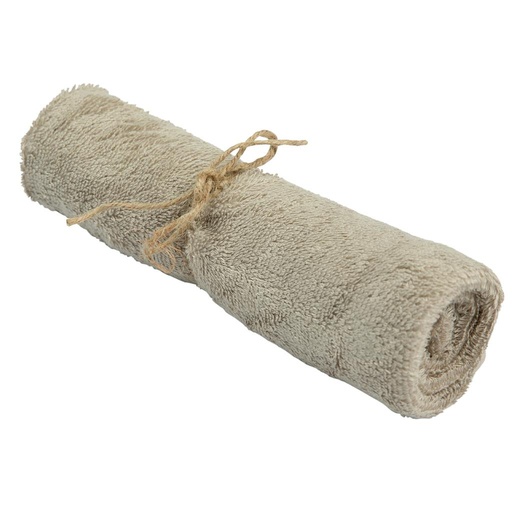 Handdoek feather grey 