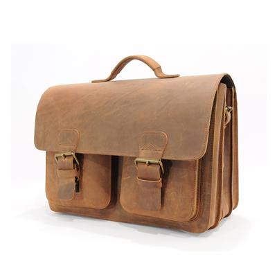 Boekentas leder ranger 