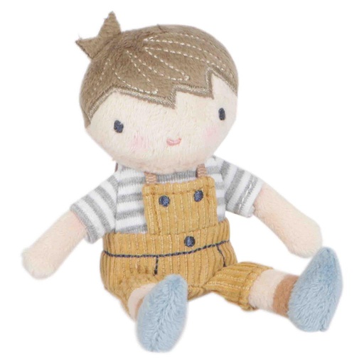 Knuffelpop Jim (10cm) multi color