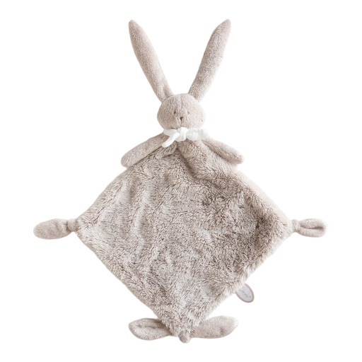 cuddly blanket rabbit Ella doudou 35 grey-beige