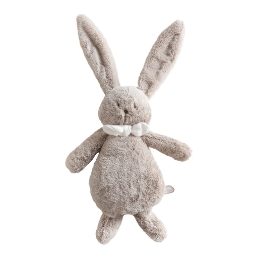 knuffel konijn Ella pancake 25 grijsbeige 