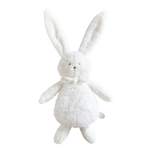 lapin en peluche Ella crêpe 25 blanc