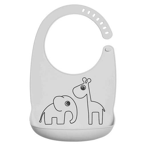 Slab (silicone) deer friends grey
