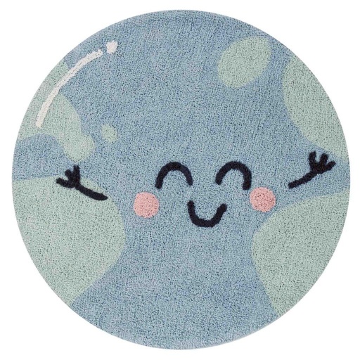 Tapis Big Big Wonderful lichtblauw 