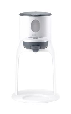 Flessenwarmer Bibexpresso grey-white 