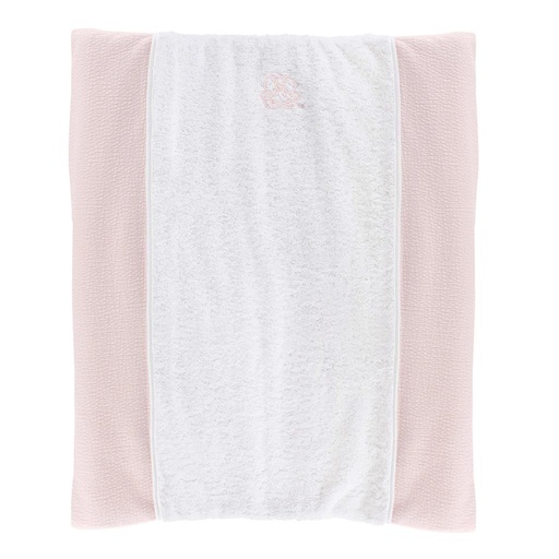 Changing mat cover cotton pink